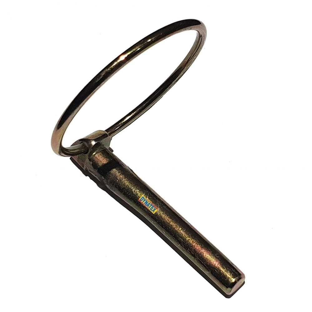 2 Lynch Pin 45mm x 6.0mm 1/4 Retaining Lock Pin Trailer D Clip Round Locking 9007202 2X161