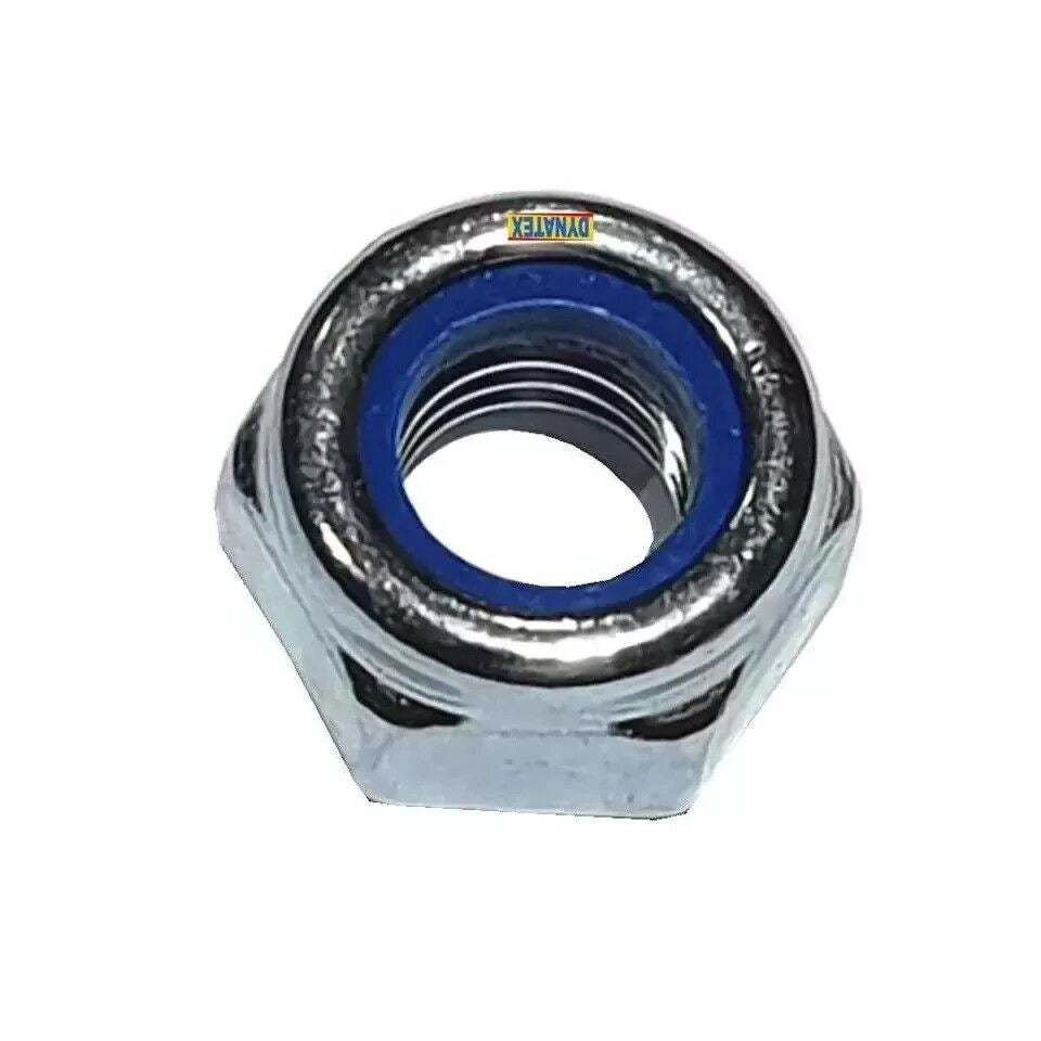 Nut Nyloc 20MM 20 Zinc Plated Metric Thread For Set Screw & Bolt Hex M20 9006772 20X648