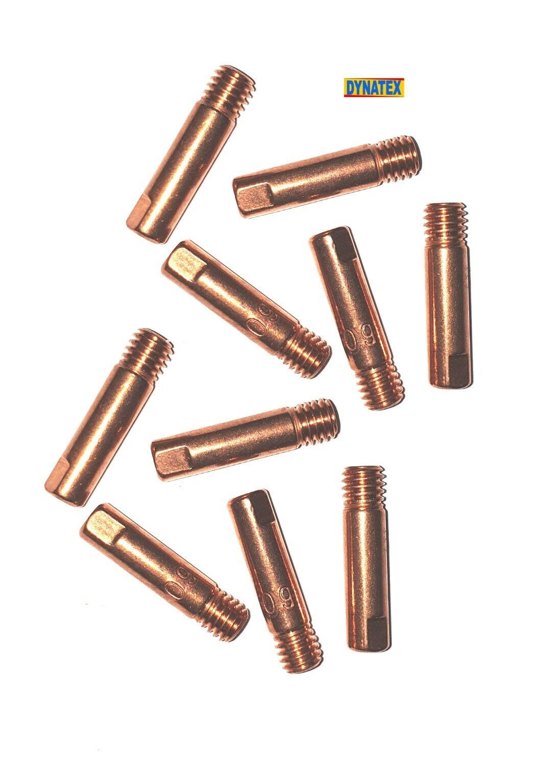 Welding Tip 5 Contact x 1.2mm Mig Euro Torch MB15 Welding M6 Thread x 30mm 4001084 5X54