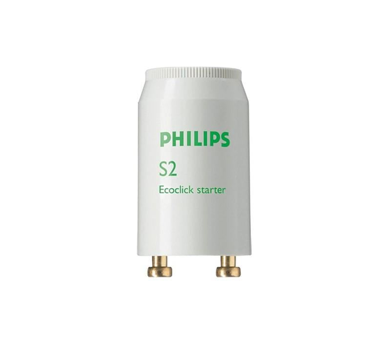 Philips S2 Fluorescent Tube Starter 4W-22W FS2 EcoClick 220-240V T2 T5 3001113