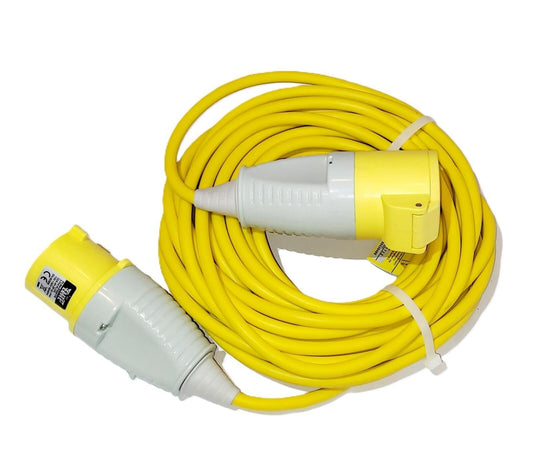 Extension Cable 110V 14 Metre 16 Amp 110 Volt 2.5mm Hook Up Lead 16A Arctic 3001268 14x388/1x674/651