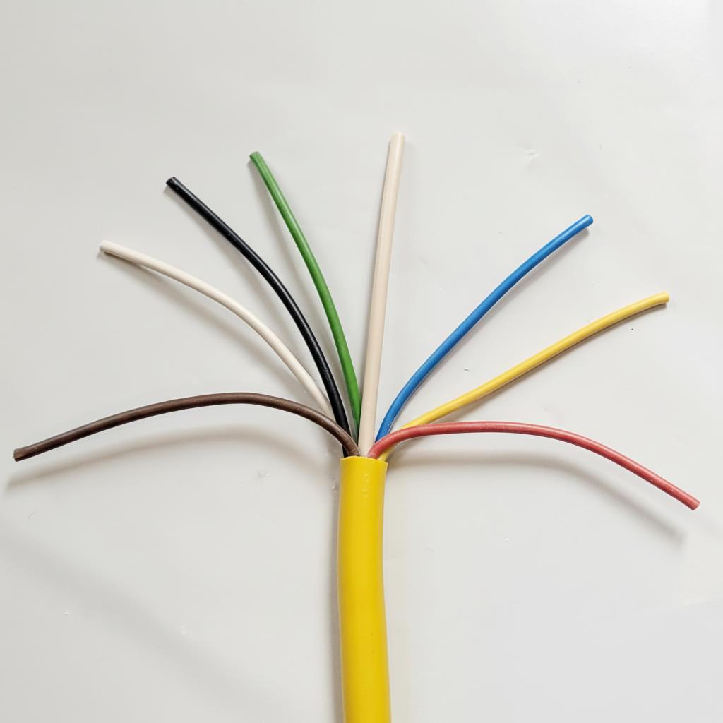 Caravan and Trailer Cable 12V 7 Core Wire Towing Lighting Cable (4 Metre)