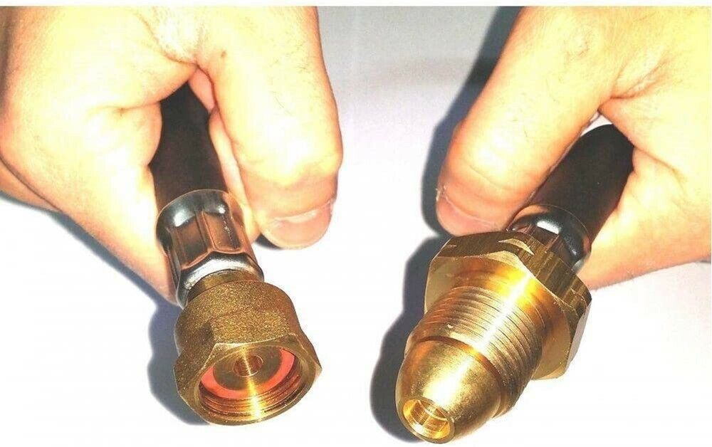 Propane 35" Pigtail Hose Pipe LPG For Calor Gas Changeover Caravan Motorhome M20