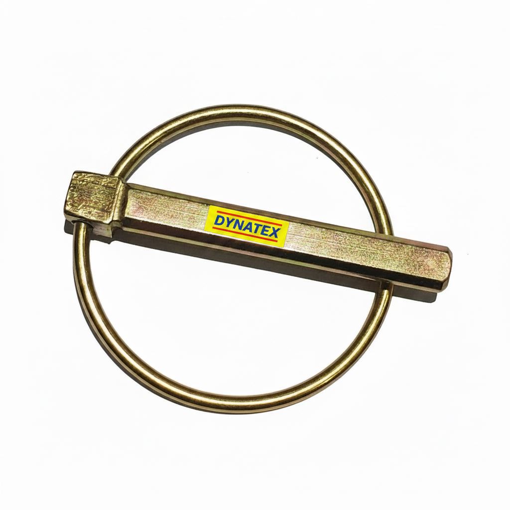 2 Lynch Pin 34.5mm x 11.0mm 40L Retaining Lock Pin Trailer D Clip Round Locking 90072102x166