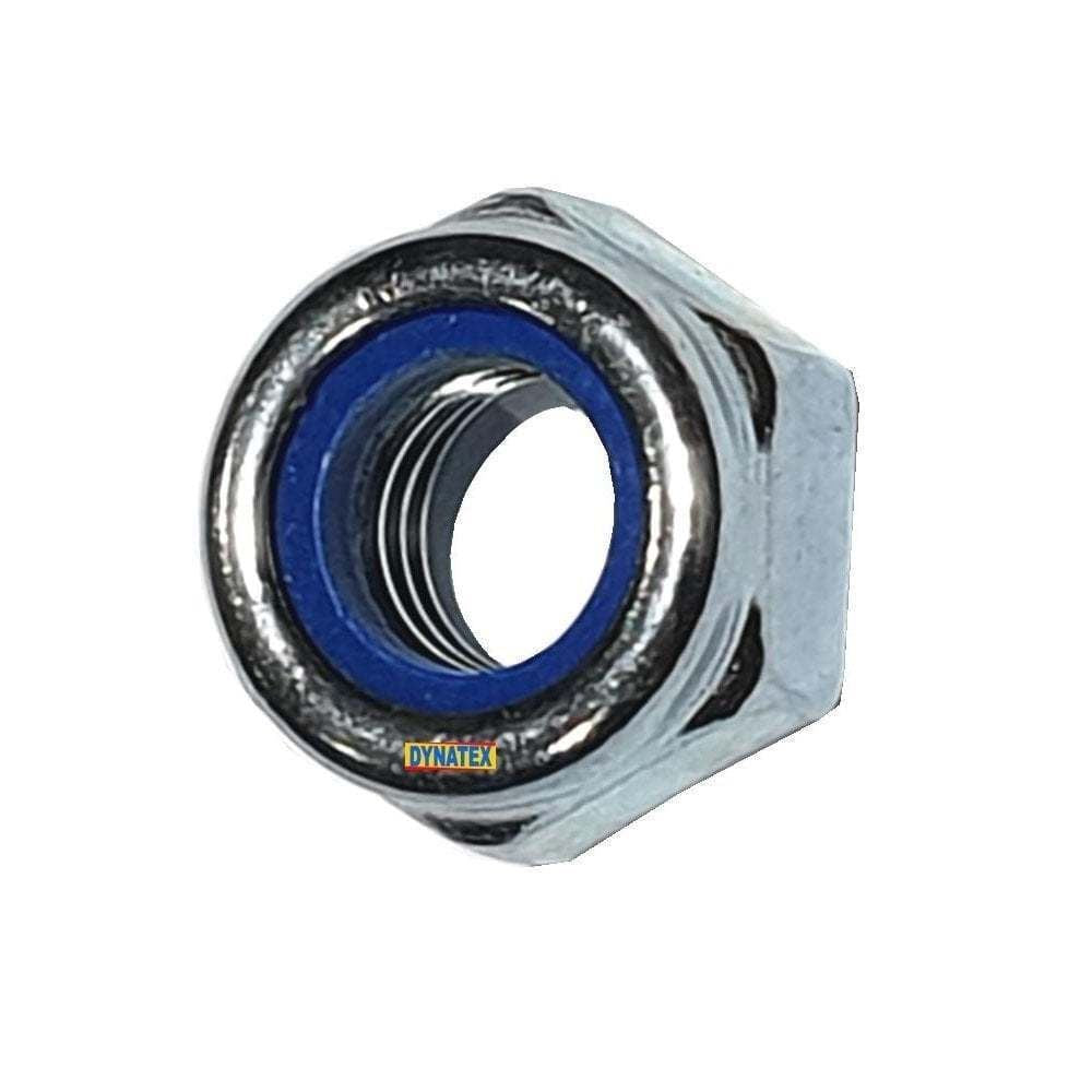 Nut Nyloc 24mm 20 Zinc Plated Metric Thread Fits Set Screw Bolt 9006775 20X650