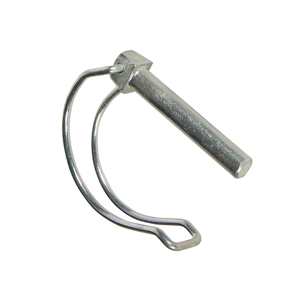 2 Linch Pin Pipe 60mm x 10mm x70L Retaining Lock Trailer D Clip Round Locking 9007211 =2x167