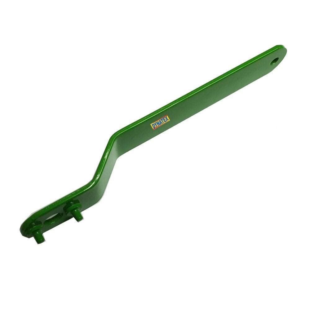 Angle Grinder Pin Flange Nut Spanner Green Wrench For 4" 100mm Packing Pad Green DX/8009001 MPMD1357 NEW
