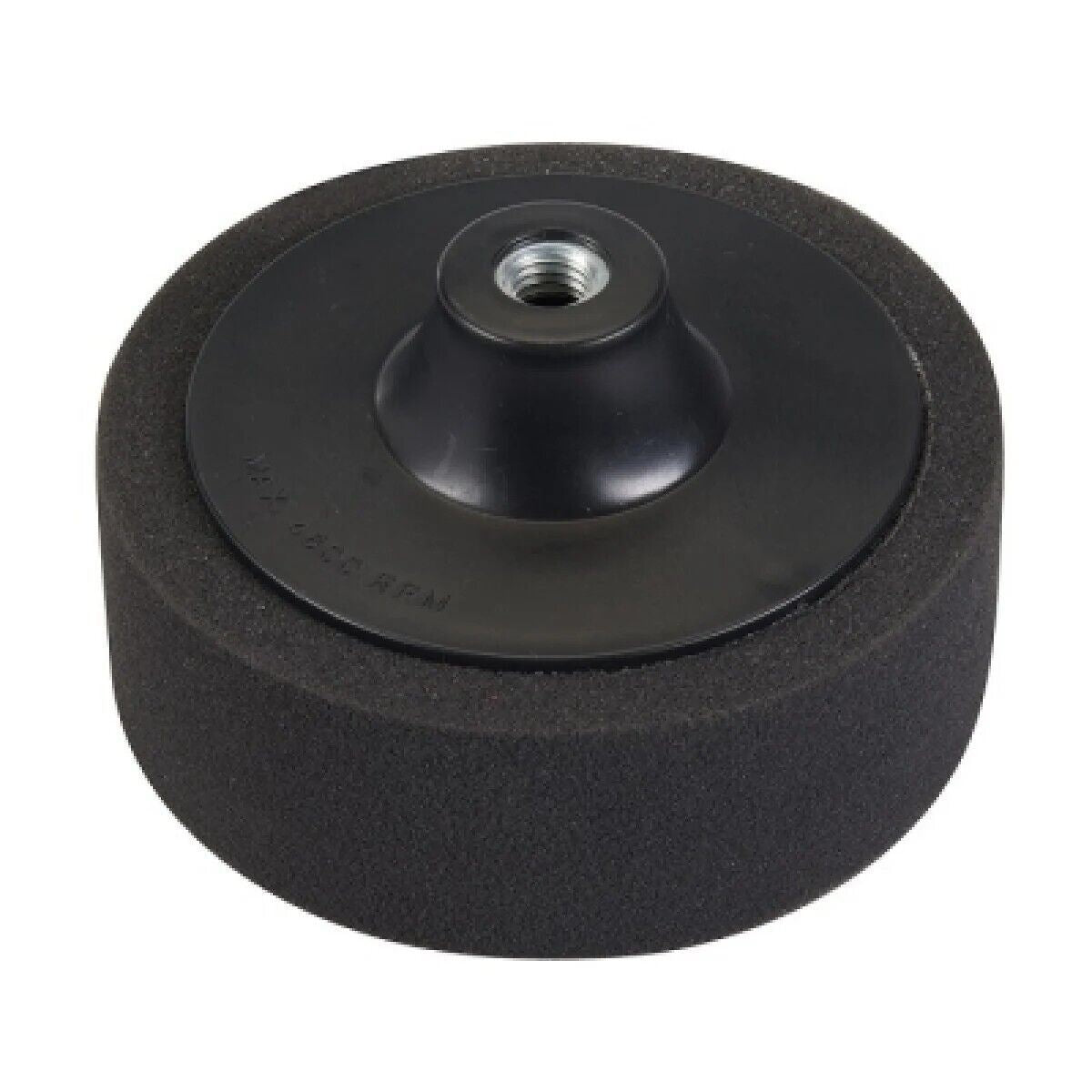 Orbital Polishing Foam Pad Soft Black 150mm x 50m x M14 Female Polish Buffer 7001113