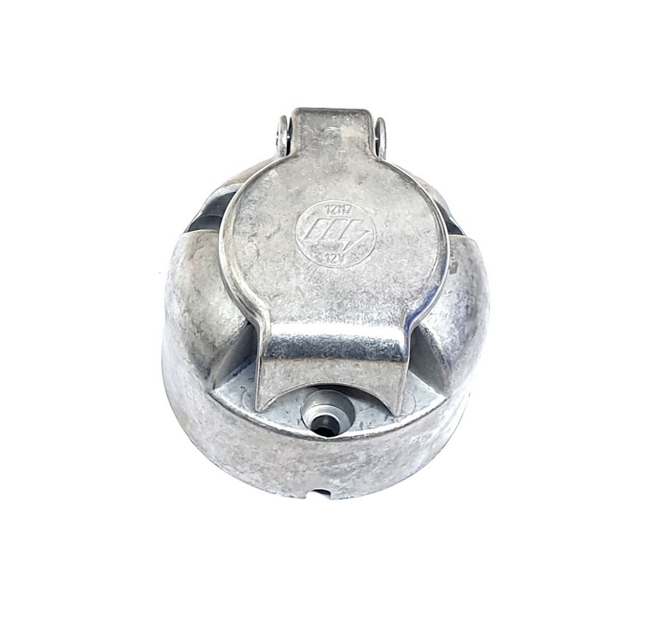12 V Type N 7 Pin Metal Plant Trailer / Caravan Towing Socket Motorhome 9001399