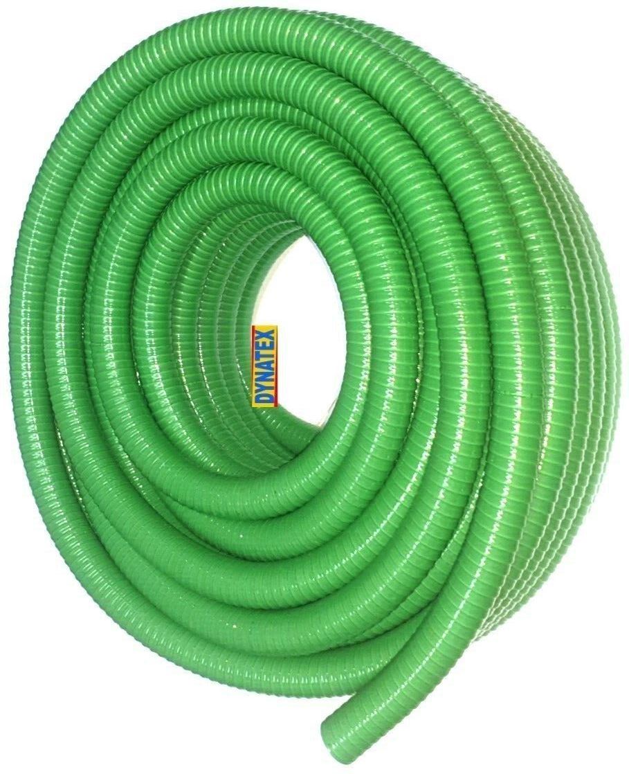 Suction hose 4" Delivery Pump Drainage 7 Bar 5M 5 Metre 102mm Green Flex