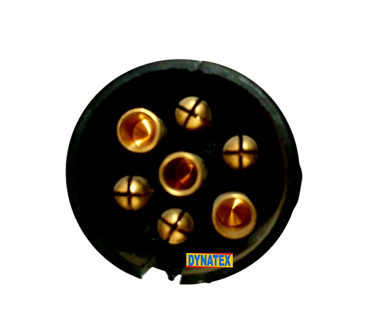 6M 7 Pin Trailer Extension Lead Cable Male to Female Caravan Lighting Board UK 9001402