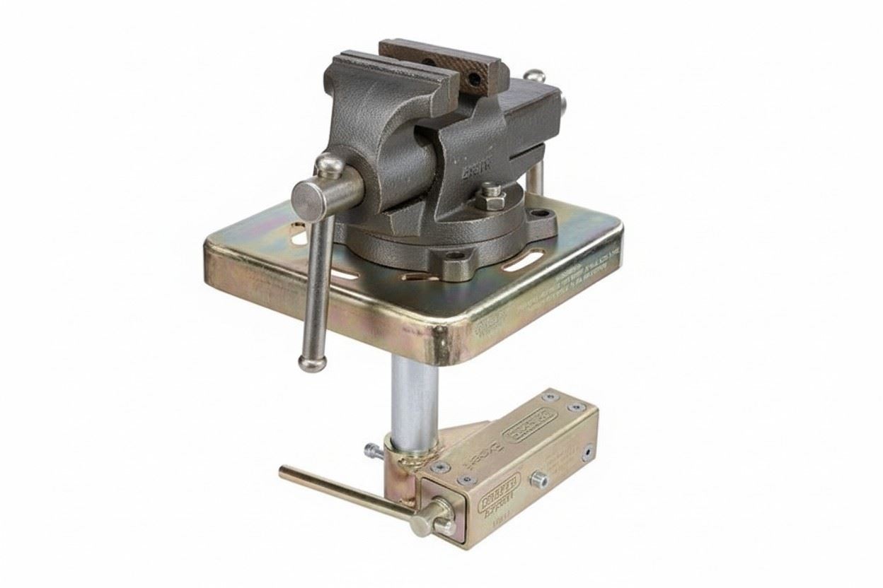 Portable Work Table Bench Fits 50mm Tow Ball Eye Clamp Vice Vans Service On site