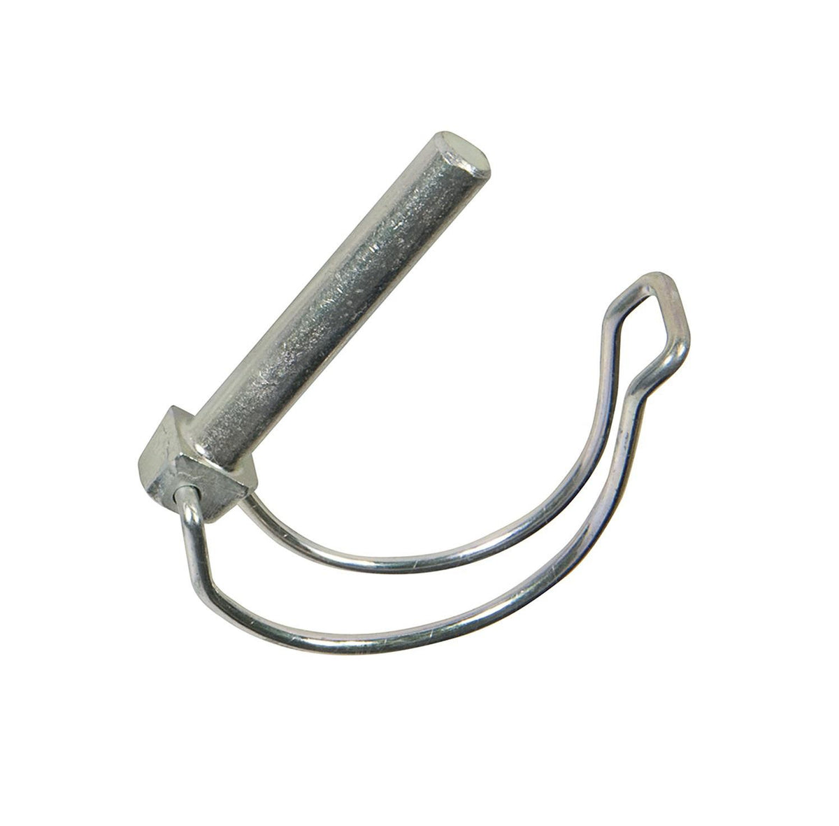 2 Linch Pin Pipe 60mm x 10mm x70L Retaining Lock Trailer D Clip Round Locking 9007211 =2x167
