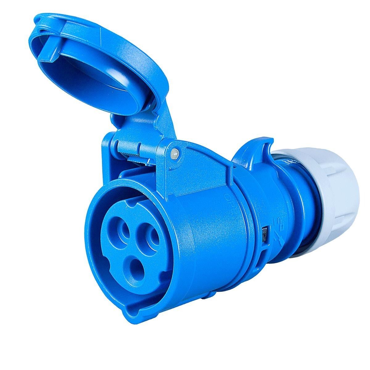 Generator Fly Lead 32 Amp Socket To 13A Plug Caravan Hook Up Power Cable 3001273 1x073/404/681