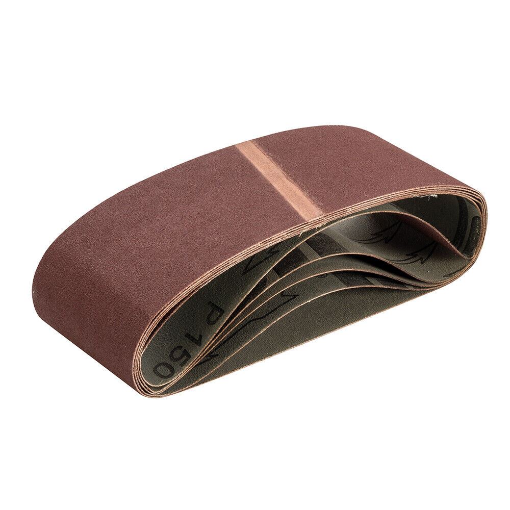 Triton TPTA12314868 Sanding Belt 100x560mm 150 Grit | Aluminium Oxide X-Weight | 5 Pack