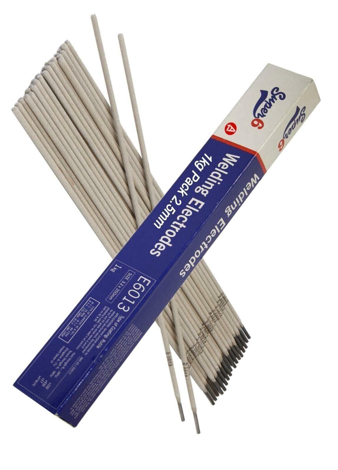 1Kg E6013 2.5mm Arc Welding Electrodes Rods Mild Steel MMA Stick Welder Rods