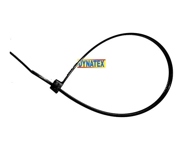 Cable Zip Ties 100 Secure Strap Black Plastic 300mm x 4.8mm Cable Heavy Duty