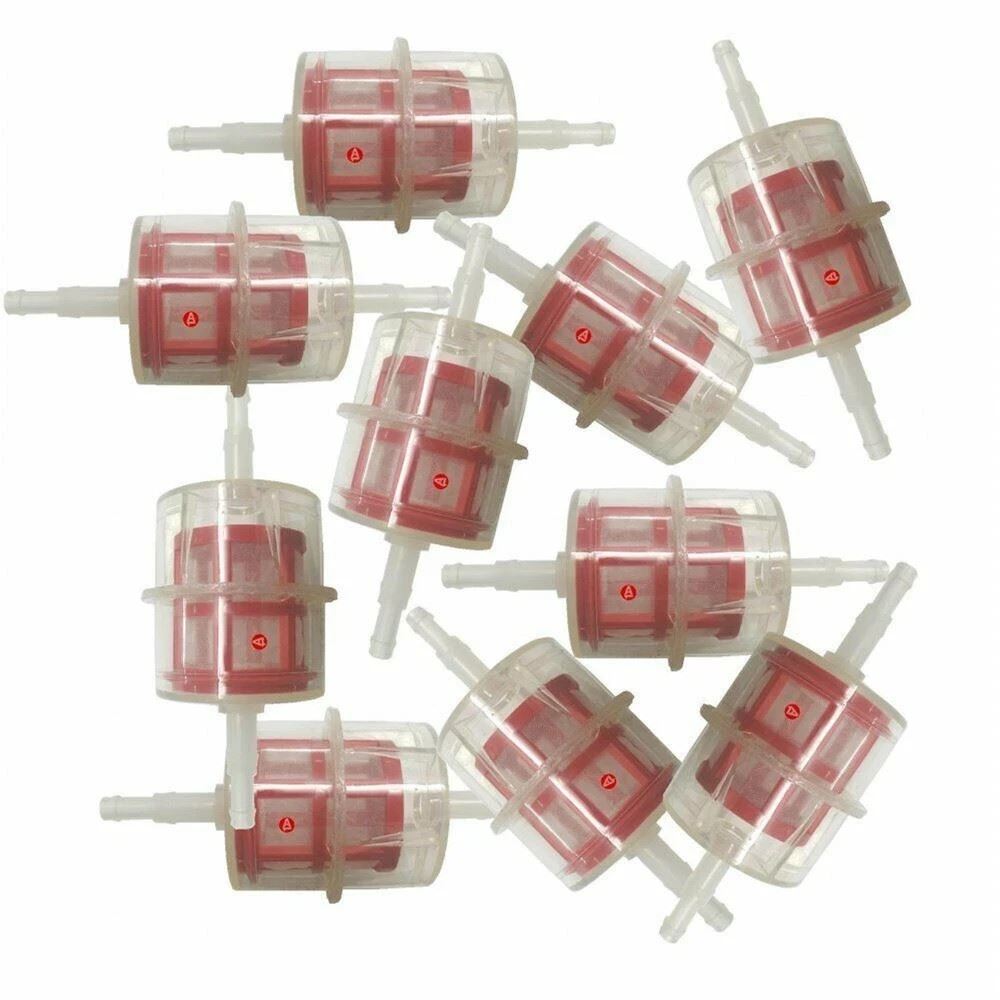Inline Petrol Fuel Filter Element X 10 & Bio Diesel Oil Universal 3002001 10x00