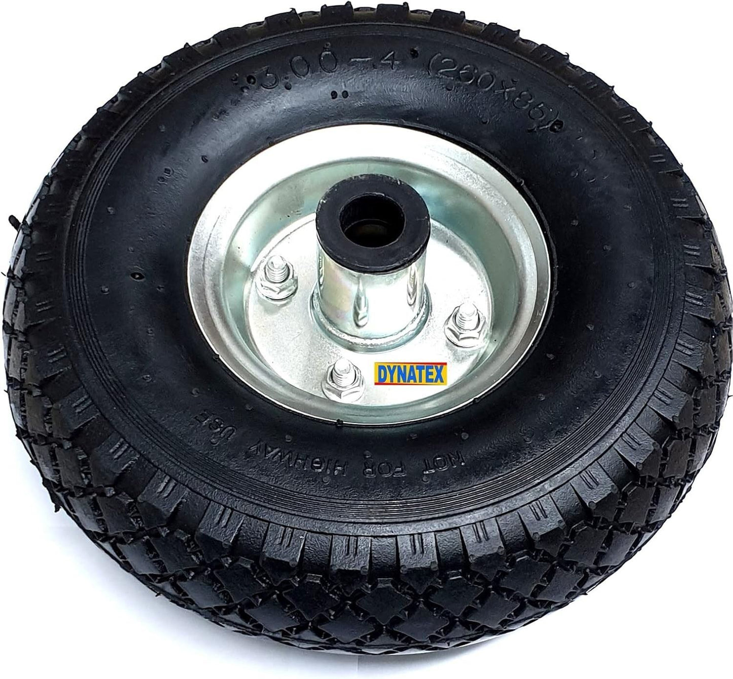 Jockey Wheel Smooth Leg Pneumatic Tyre For Caravan Trailer 20mm Bore Bradley Maypole DX/9001365