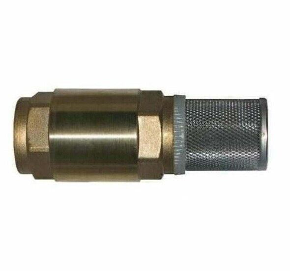 3/8" Inch BSP Check Foot Valve Strainer Non Return Fuel Oil Pump Sediment 3/8