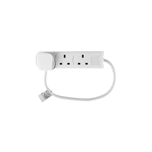 Extension Lead 3 Gang Socket 1/2 Meter Cable Electric UK Mains Plug 3001083