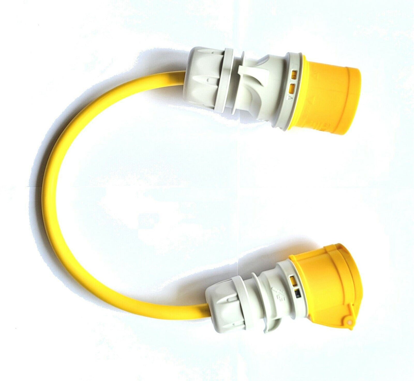 110V 32A Socket to 16A Plug Fly Lead Adaptor Generator Converter Cable 2.5mm 3001276  1X388/650/674