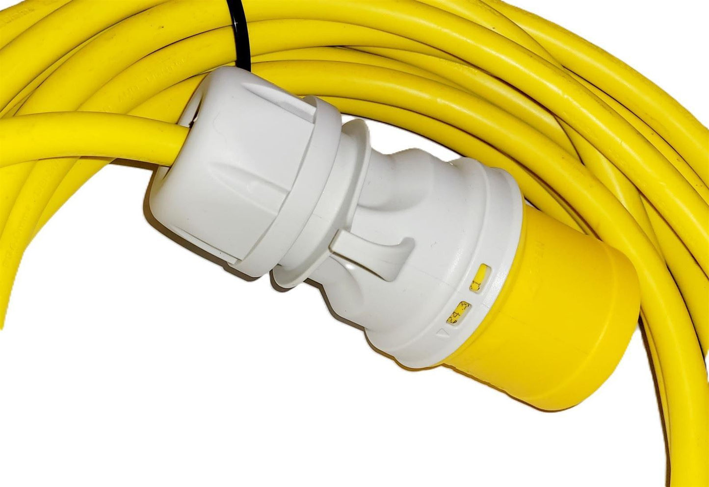 Extension Lead Cable Reel 110 Volt 14M Hook Up Yellow 16A 1.5mm 16 Amp 110V