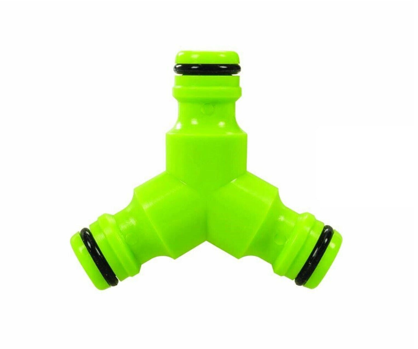 1/2" 3 Way Garden Hose Quick Connector Click Water Gardening Quality Splitter 1402705