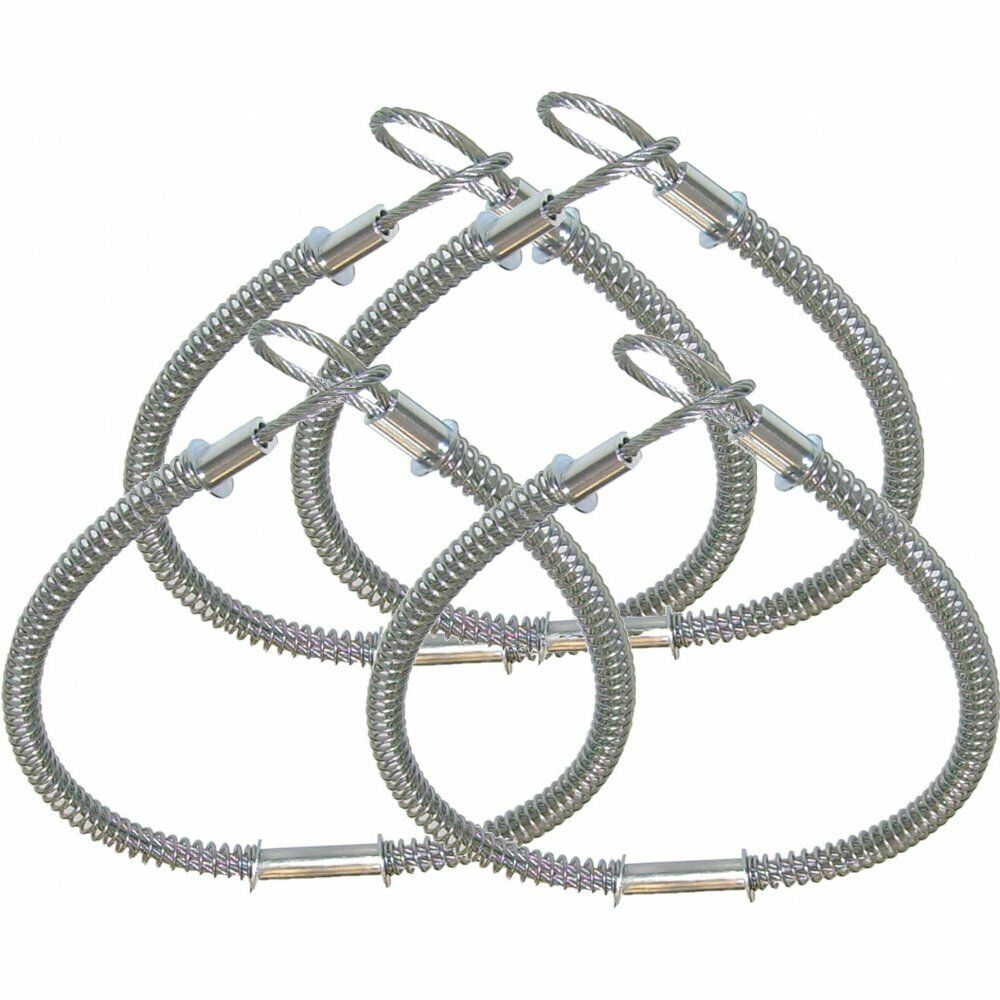 4 Whipcheck Cable Compressor 3/4" Air Hose Airline Plant Safety Coupling QR 2001382 =4x81
