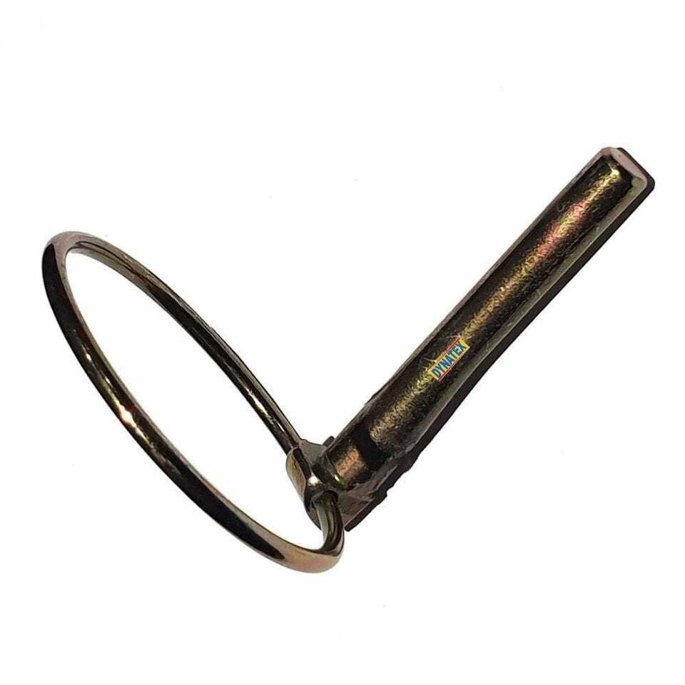 2 Lynch Pin 45mm x 6.0mm 1/4 Retaining Lock Pin Trailer D Clip Round Locking 9007202 2X161