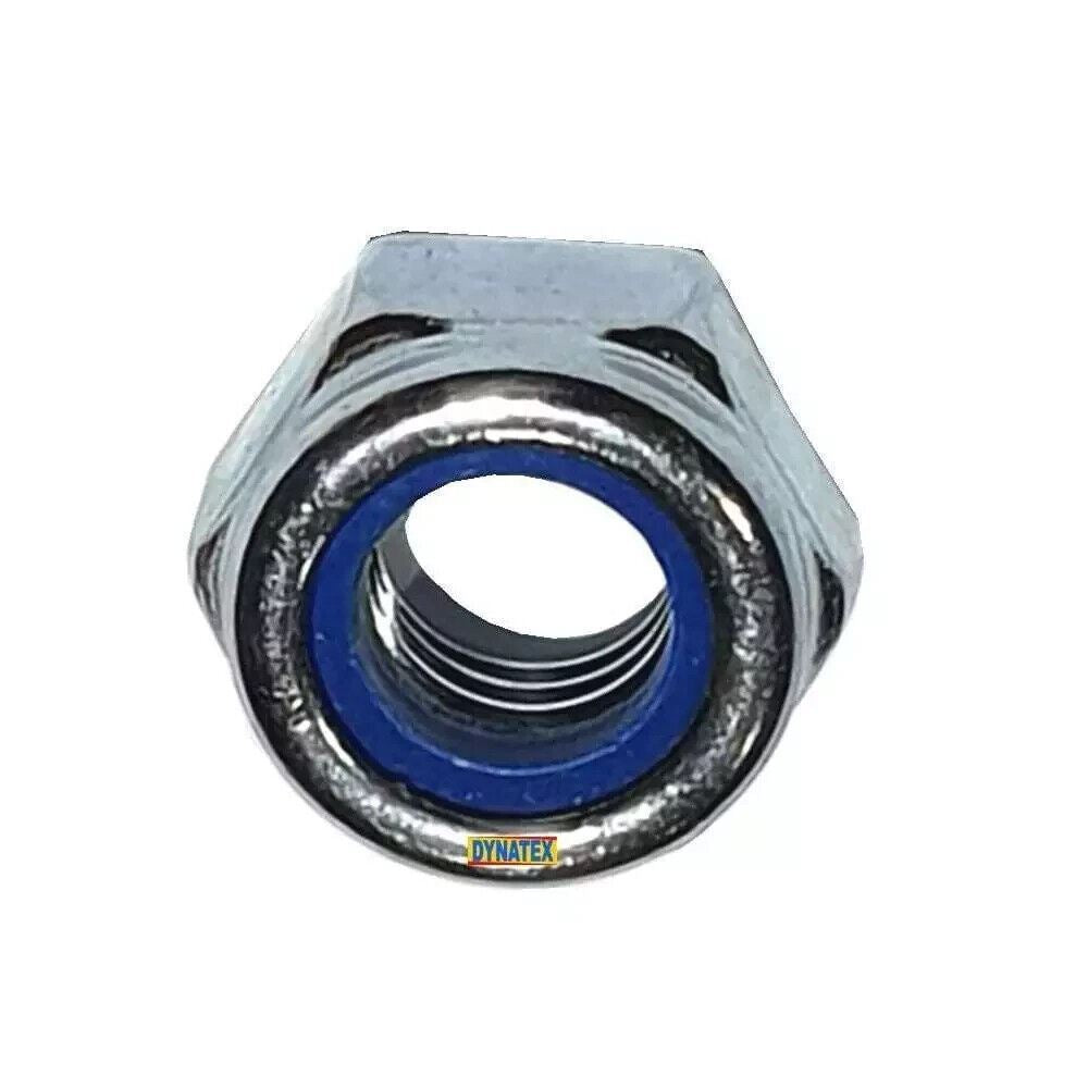 Nut Nyloc 10MM 20 Zinc Plated Metric Thread For Set Screw & Bolt Hex M10 Z200 9006760 20X638