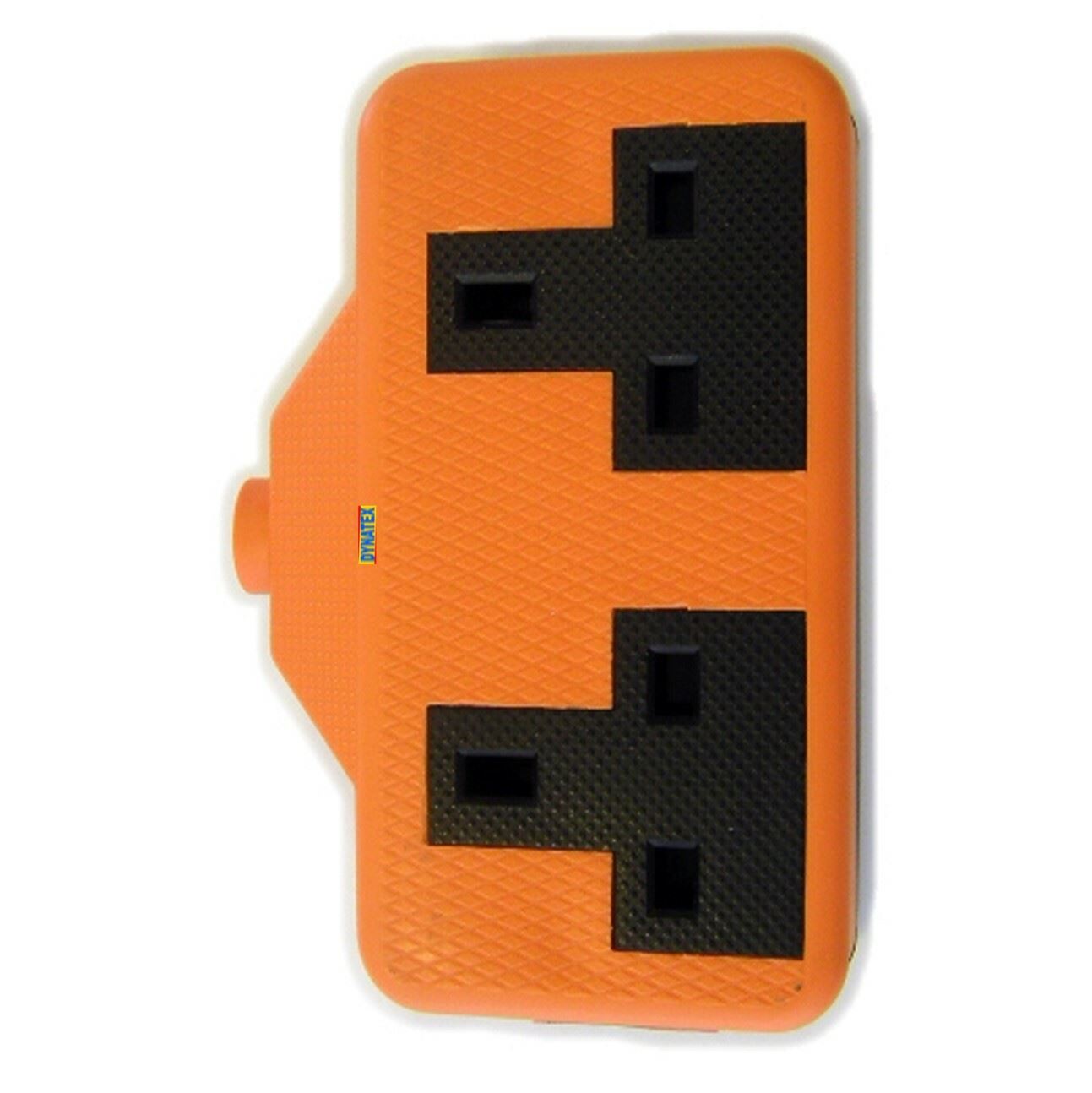 Socket 3Pin 13 Amp Electric Twin Hard Rubber 13A Mains Electrical 3 Pin 3001065