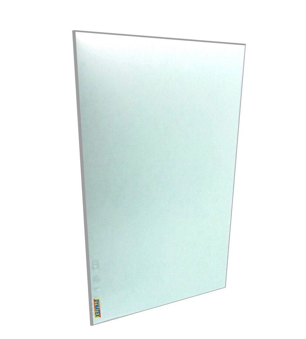 Welding Headshield Lens Anti Spatter & Shade 10 Glass For 4 1/4" x2" Helmet Mask 4001169 1X61/65