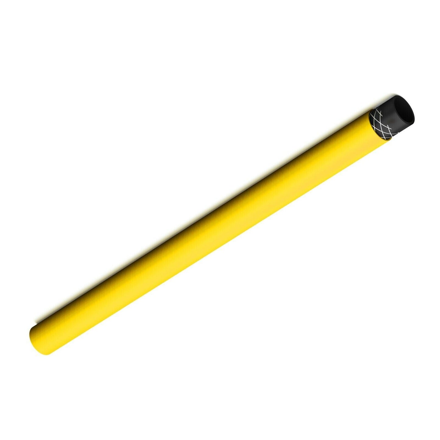Garden Hose Pipe 15M Spray Nozzle Tap Connector Set Hosepipe Reel 15Metre Yellow 1402754 15x32 1x18
