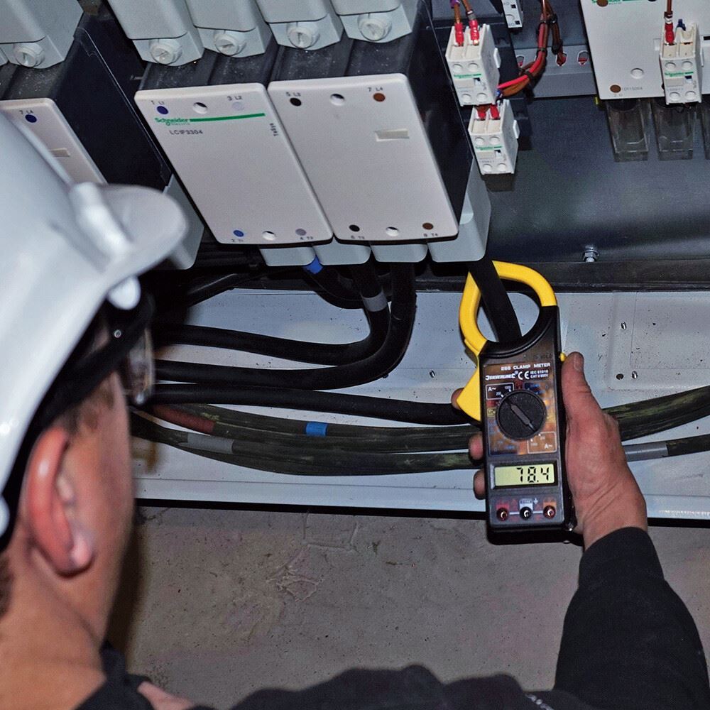 Digital Clamp Meter 1000A AC | 600V DC | 750V AC | 20KΩ | CAT II | Non-Contact Current Measurement 228541