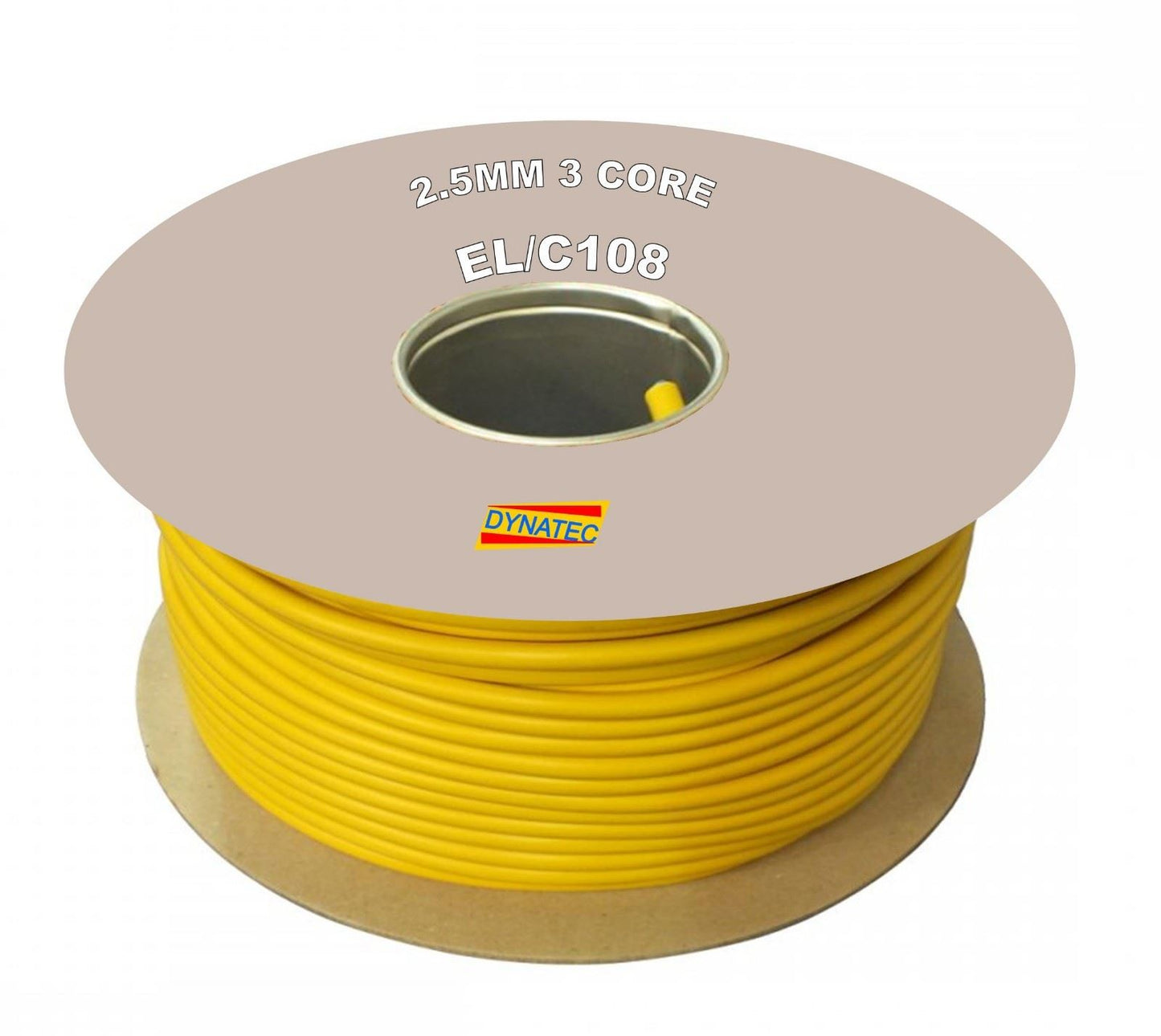Cable 110 Volt Arctic 2.5mm Yellow 3183A 3 Core 100 Metre 110V Site Power Artic 3001394 100x88