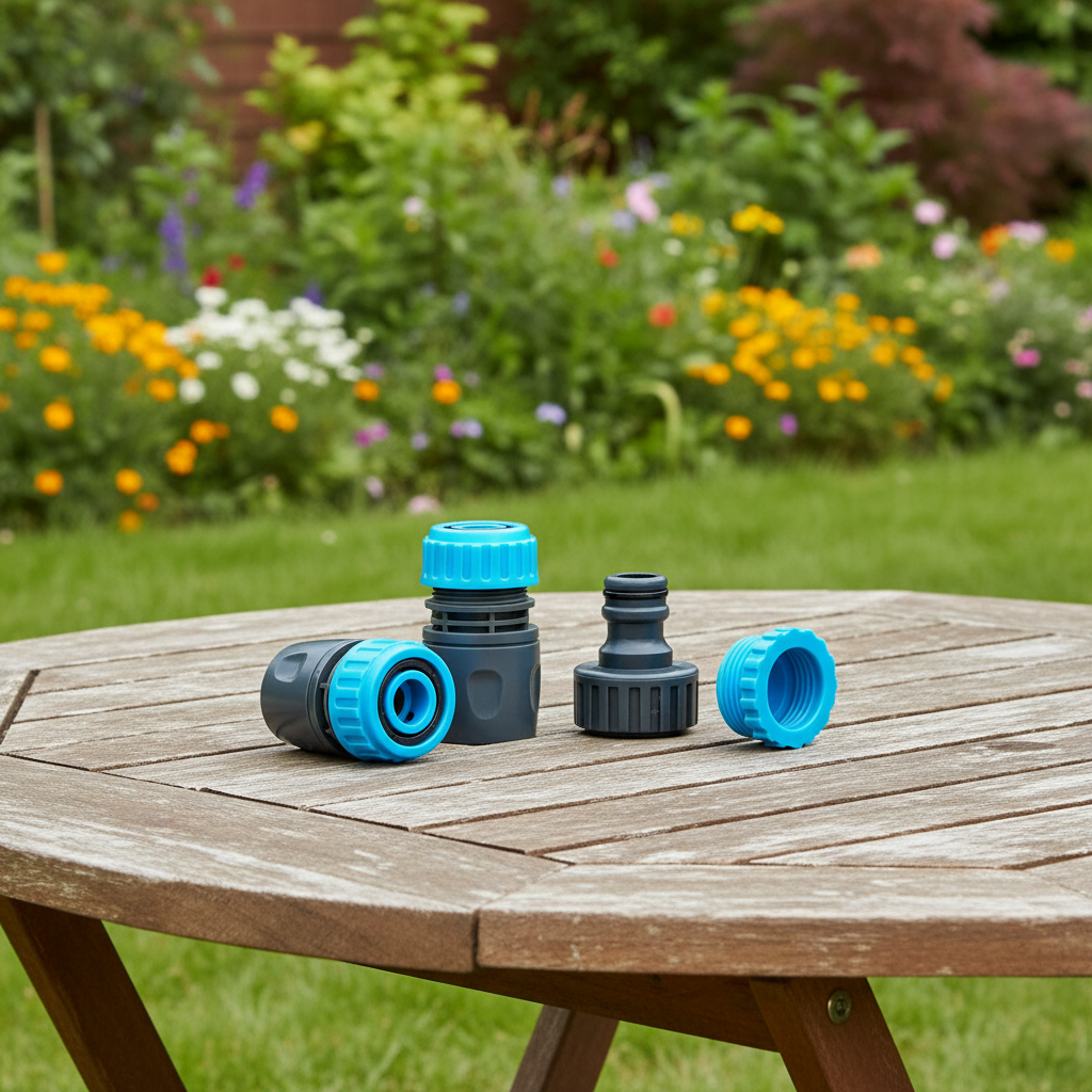 3Pcs Garden Hose Connectors Watering Pipe Tap Plastic Connector Adaptor Fitting