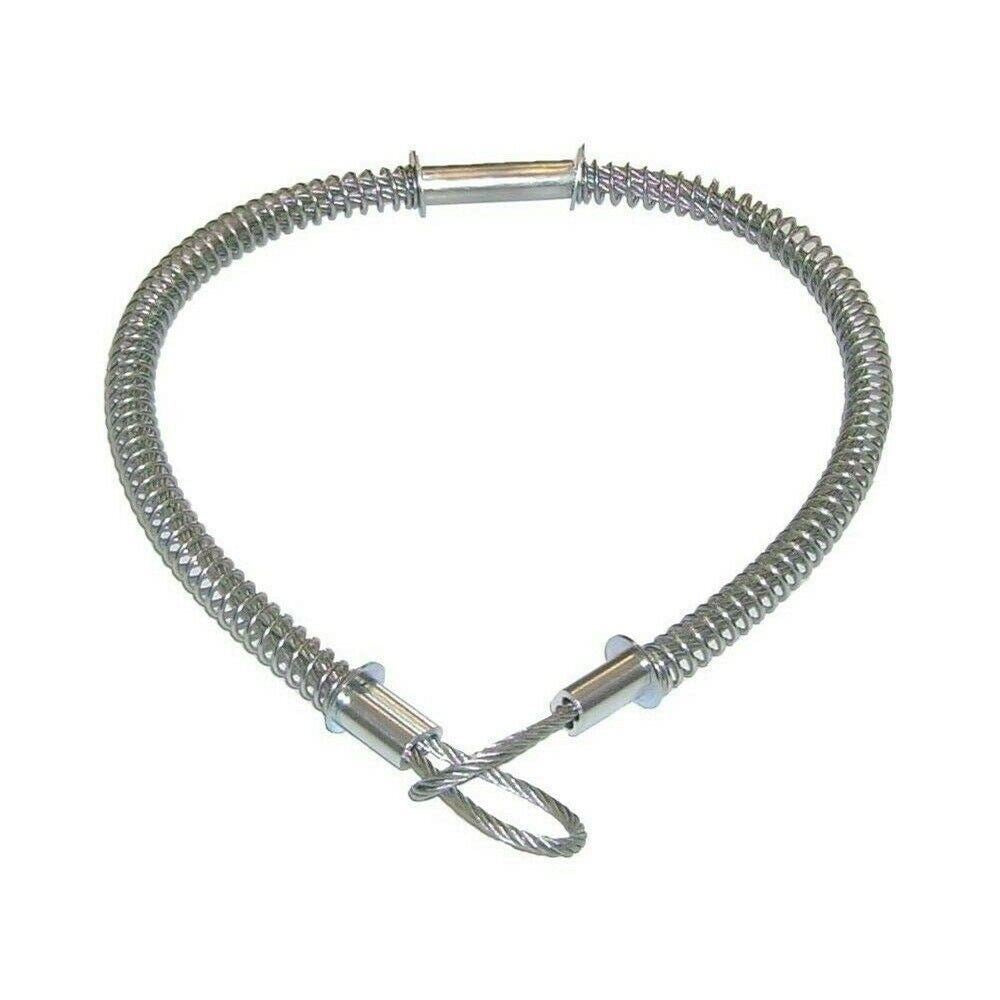 Compressor 3/4" Air Hose Airline Plant Safety Coupling QR Whipcheck Cable NEW