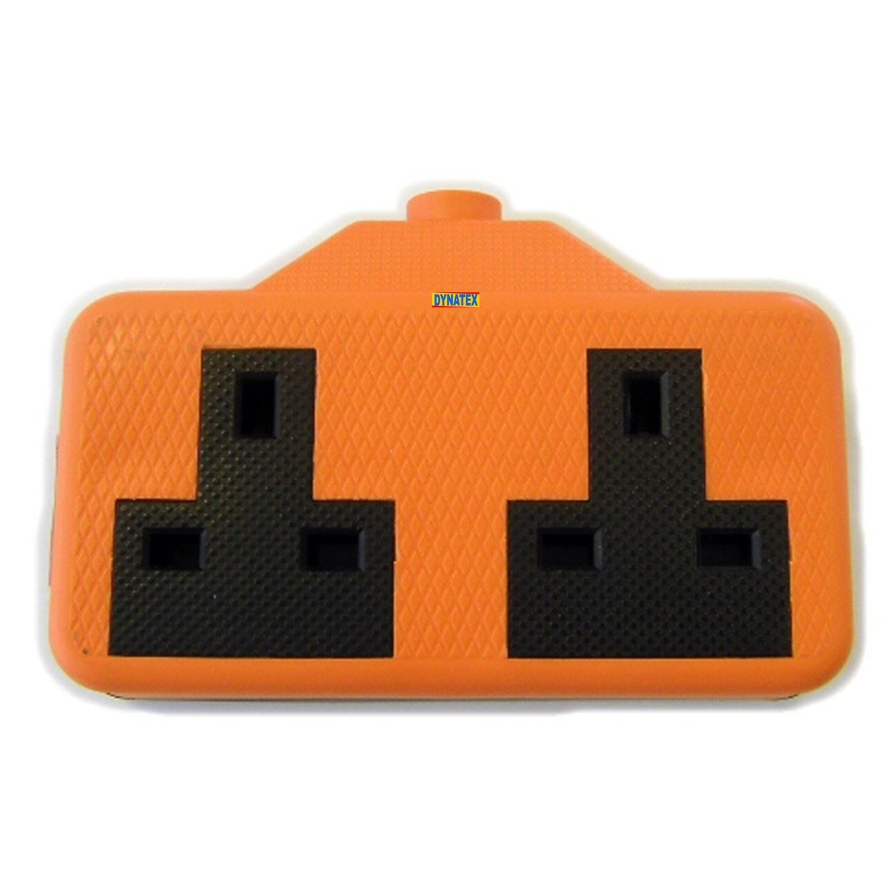 Socket 3Pin 13 Amp Electric Twin Hard Rubber 13A Mains Electrical 3 Pin 3001065