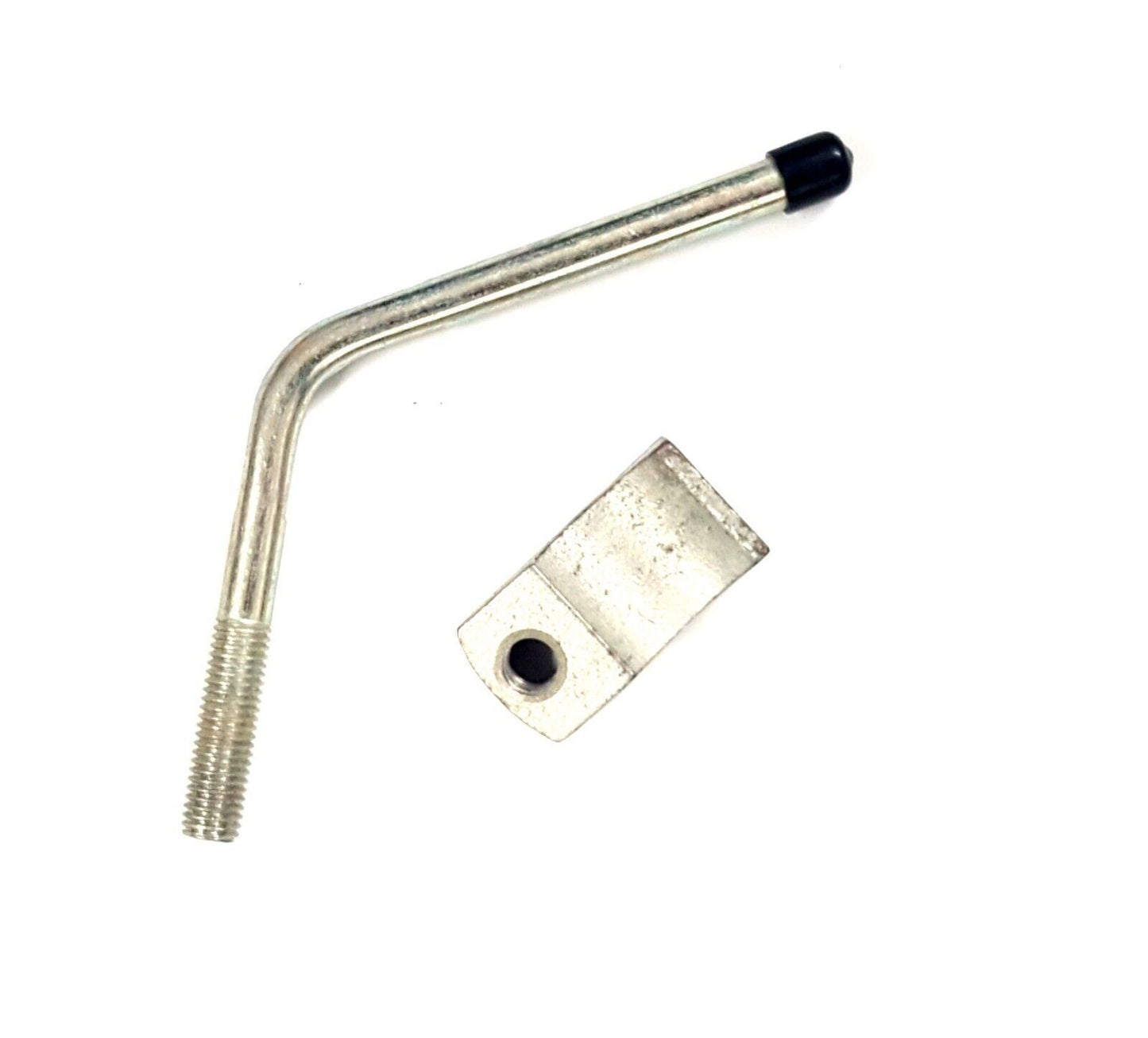 Jockey Wheel 43mm Pad & Handle Lever For Bracket Bradley Trailer Ifor William 9001351