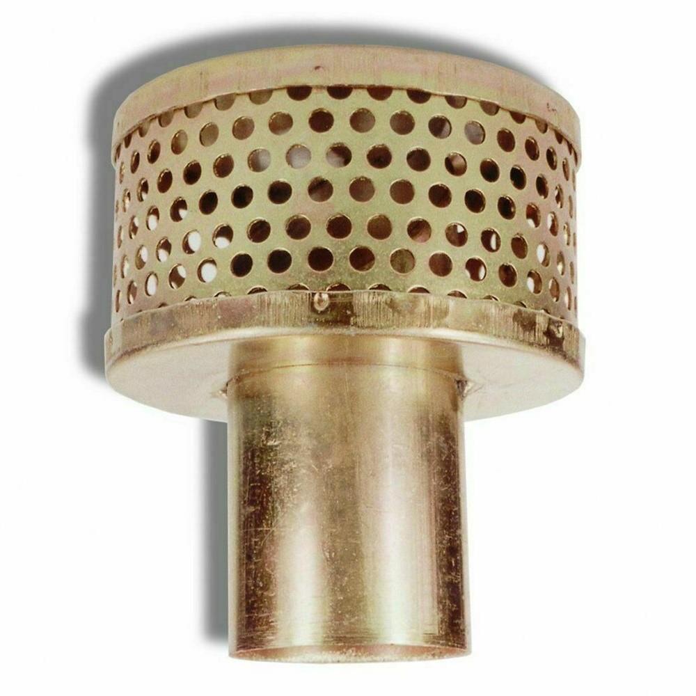 2" Suction Hose Strainer Water Pump Drainage 50mm Tin Can Filter Trash Pump 1402073