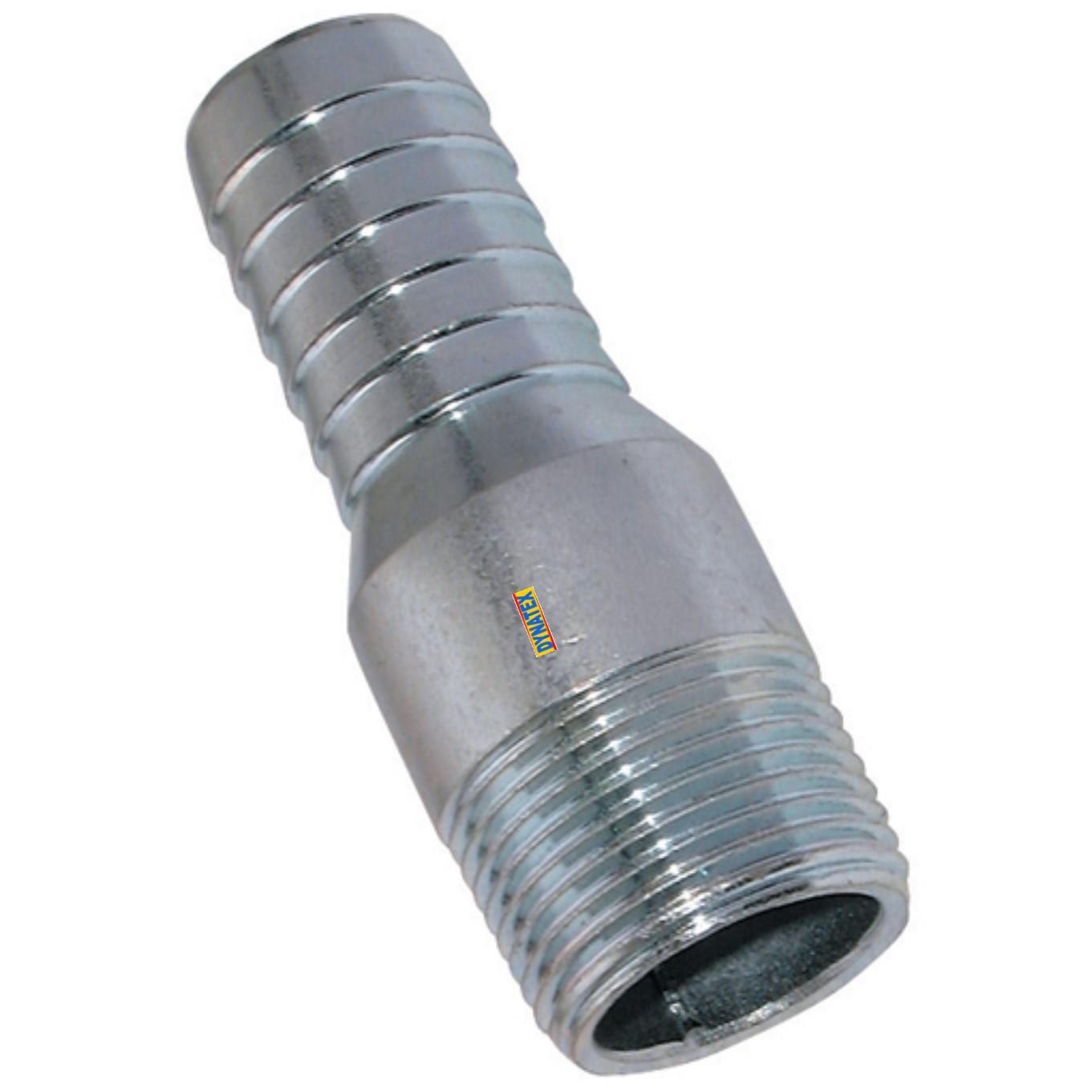 Hose Joiner 4" Suction Hose Clack Foot Valve Tail BSPT Thread Adaptor Connector Swaged