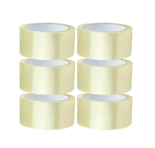 Parcel Tape Packing Tape Strong 48MM X 40M 6 Box Sealing Sellotape Packaging Clear 9005093 6x91
