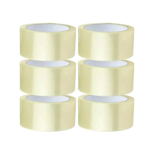 Packing Tape Parcel Strong 48MM X 40M 12 Box Sealing Sellotape Packaging Clear 9005094 12X91