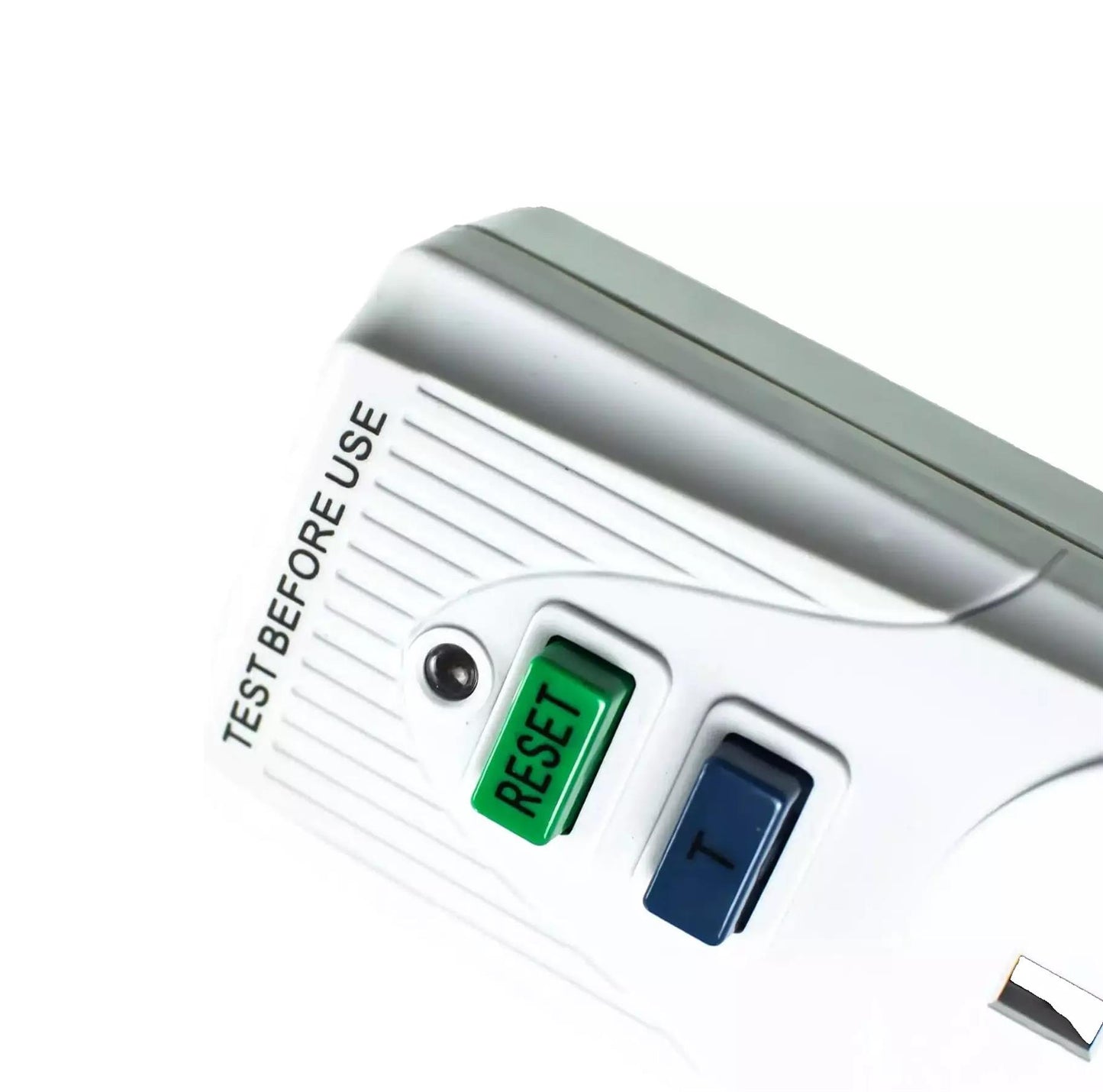 RCD Trip Switch 13 Amp Plug In Socket Circuit Breaker Test Reset RCD White 13A 3001103