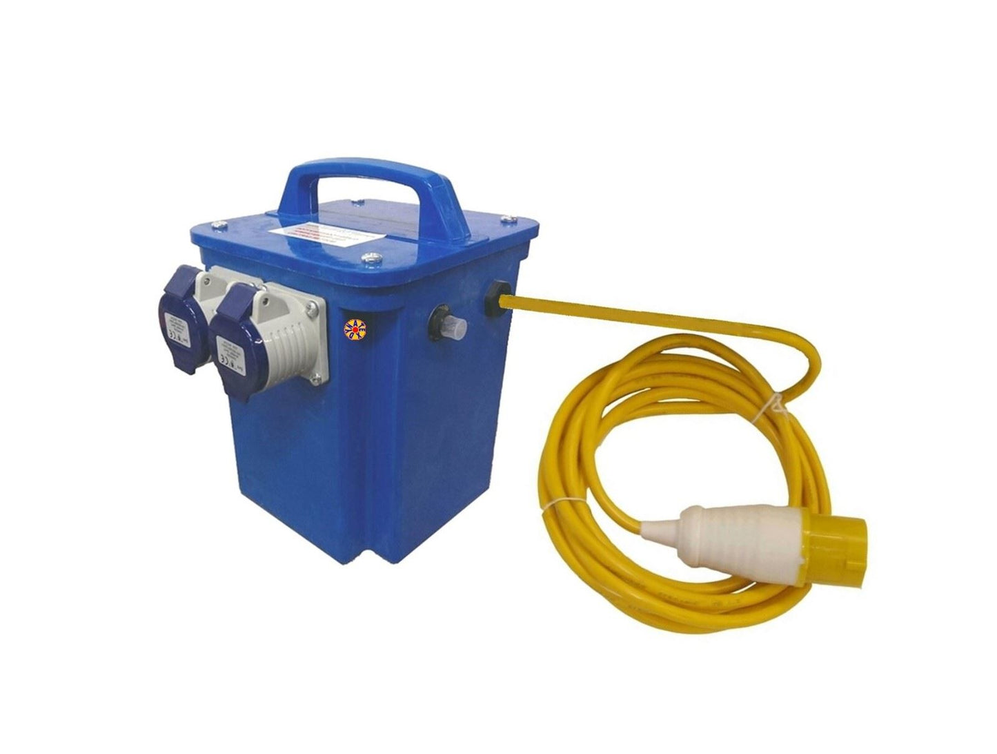 3.3kVA Site Transformer 110V to 240V Step Up 2 x 16A 240V Sockets IP44 3001236