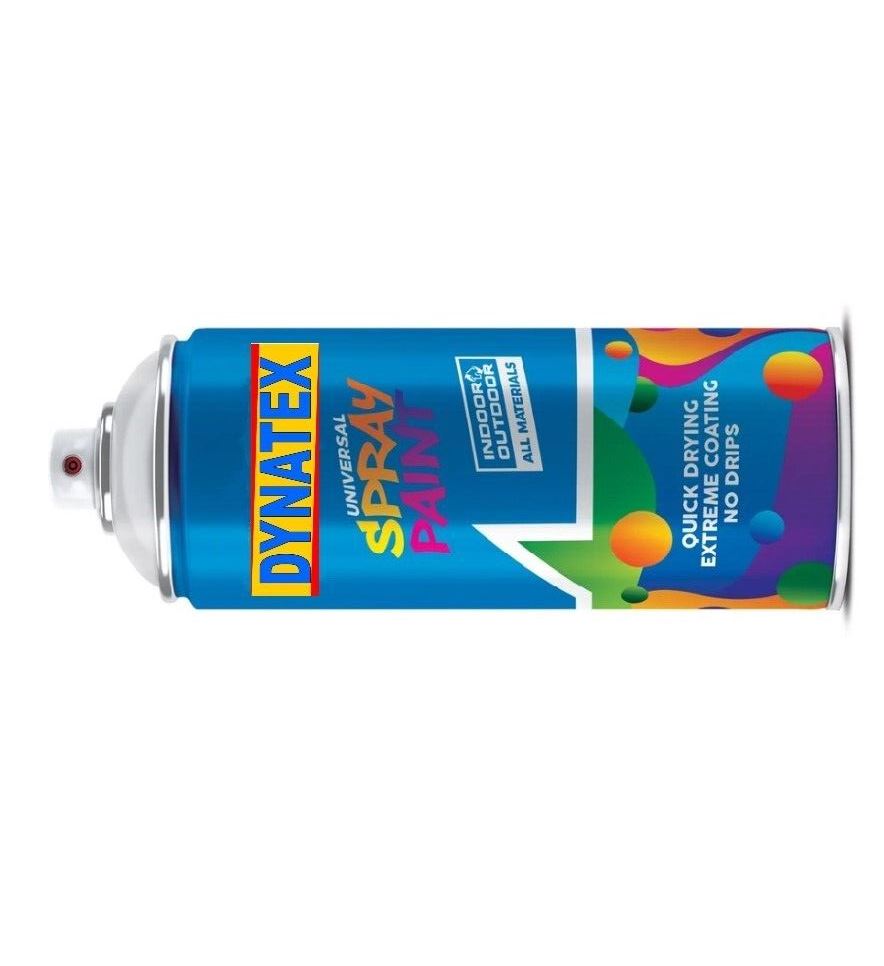 Spray Paint Red Gloss Aerosol Can Acrylic 400ml Automotive Metal Plastic Wood 7001210