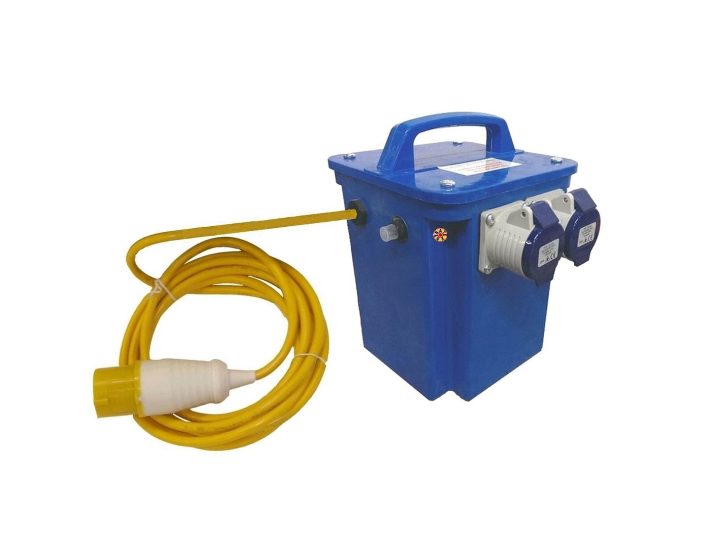 3.3kVA Site Transformer 110V to 240V Step Up 2 x 16A 240V Sockets IP44 3001236