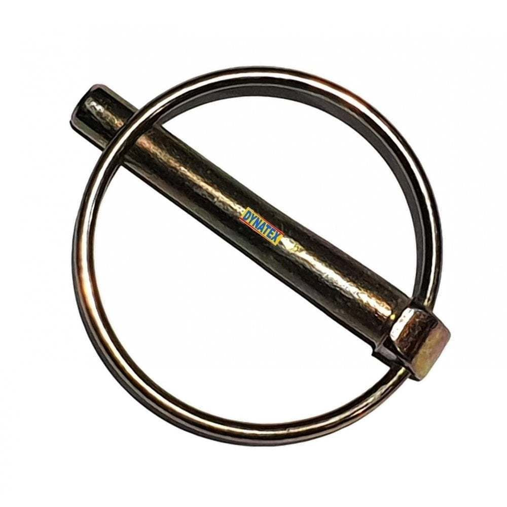 2 Lynch Pin 45mm x 6.0mm 1/4 Retaining Lock Pin Trailer D Clip Round L ...