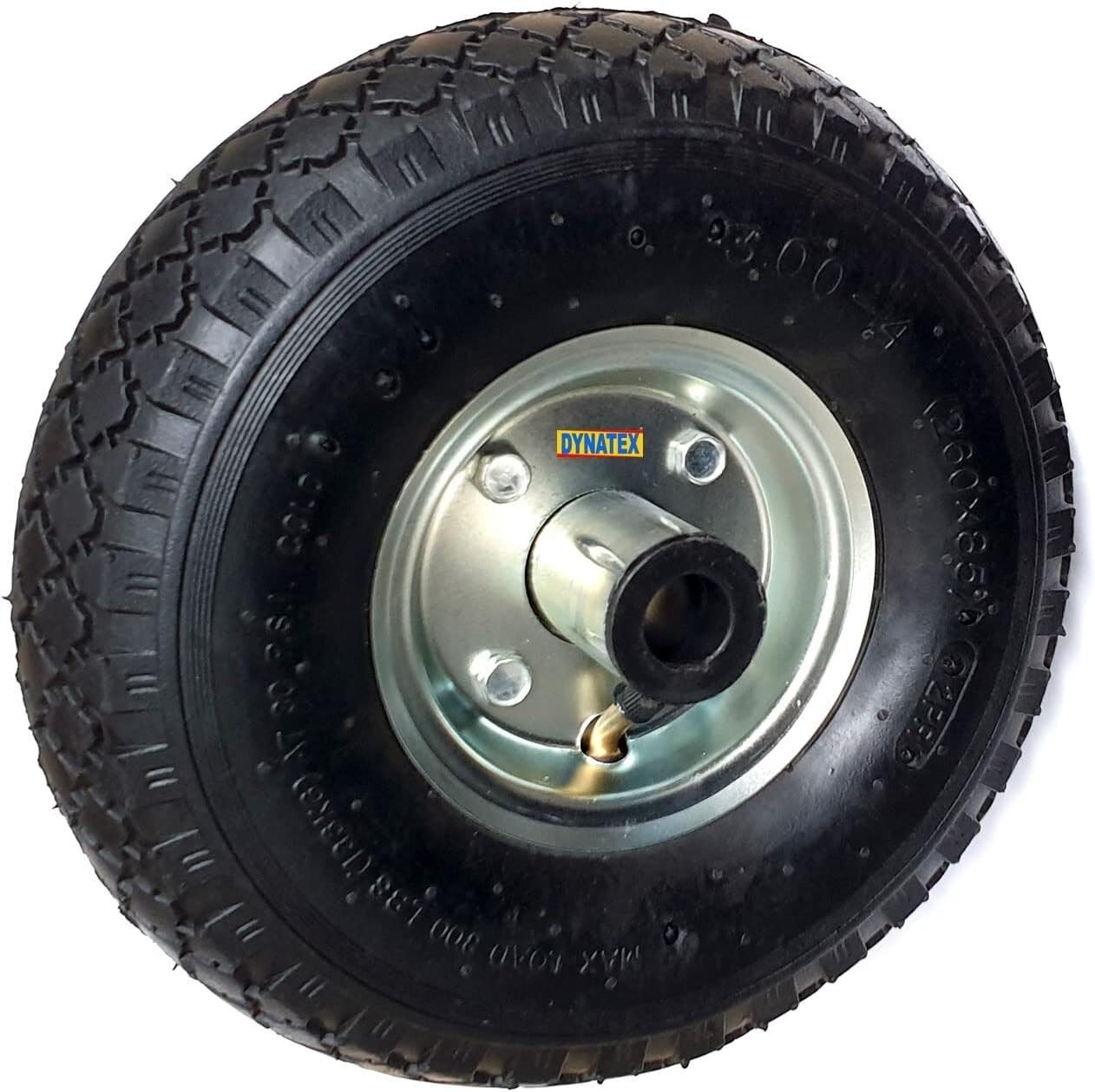 Jockey Wheel Smooth Leg Pneumatic Tyre For Caravan Trailer 20mm Bore Bradley Maypole DX/9001365